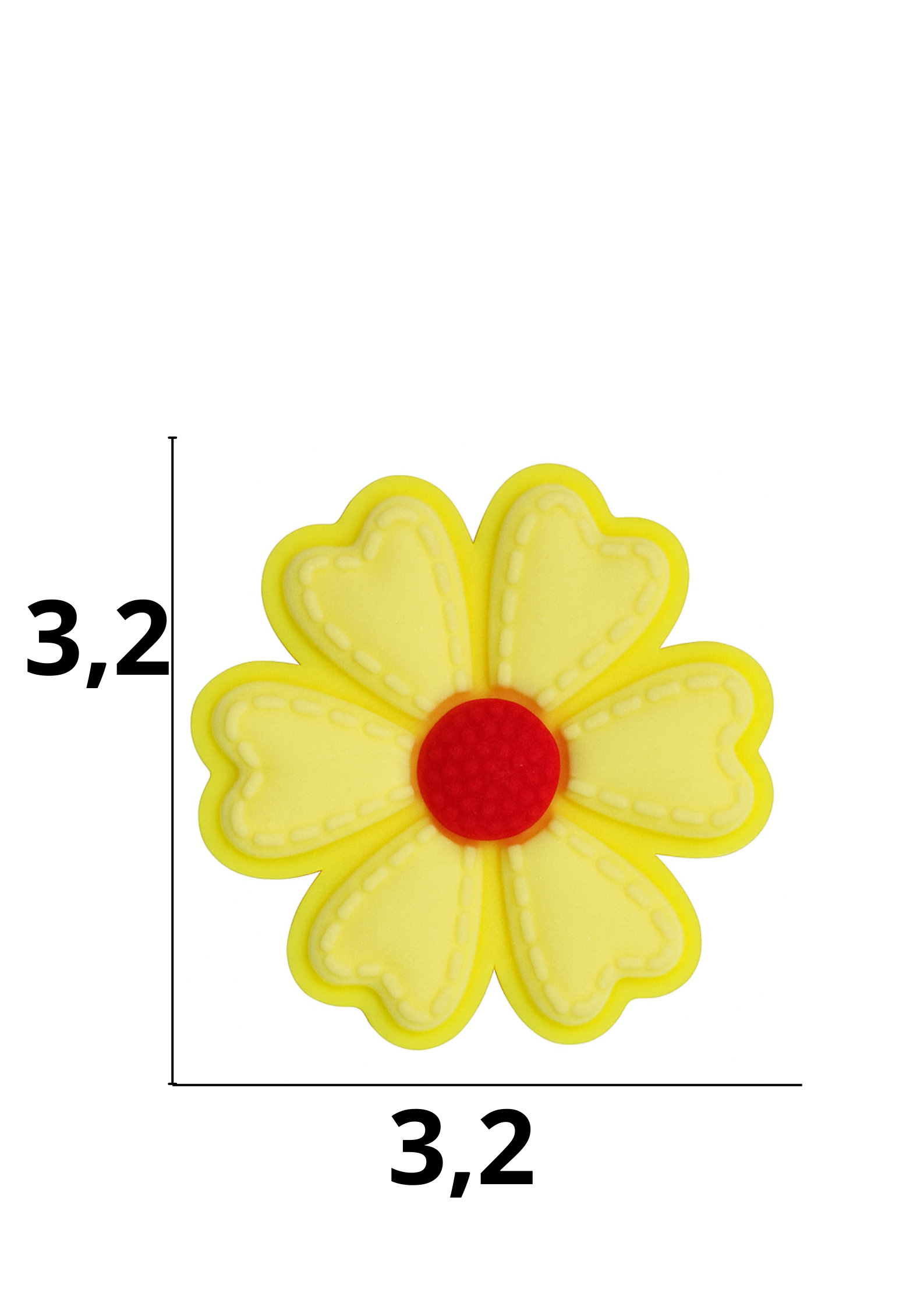 catálogo nacional (2).pdf (11) Aplique emborrachado de Flor tamanho-M com 25 unidades - Imagem 1