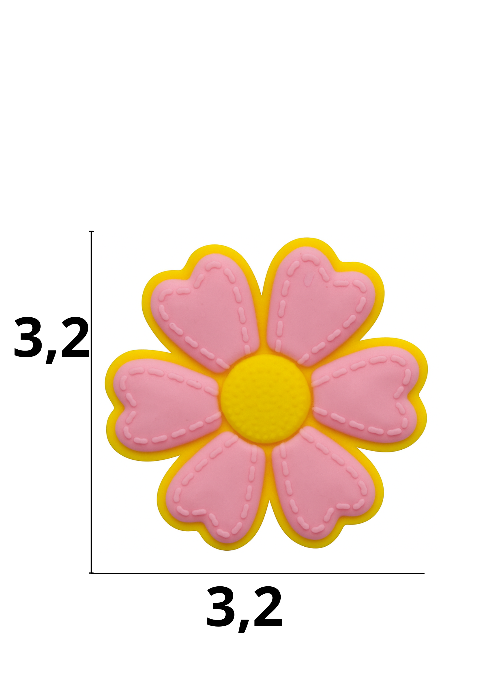 catálogo nacional (2).pdf (15) Aplique emborrachado de Flor tamanho-M com 25 unidades - Imagem 1