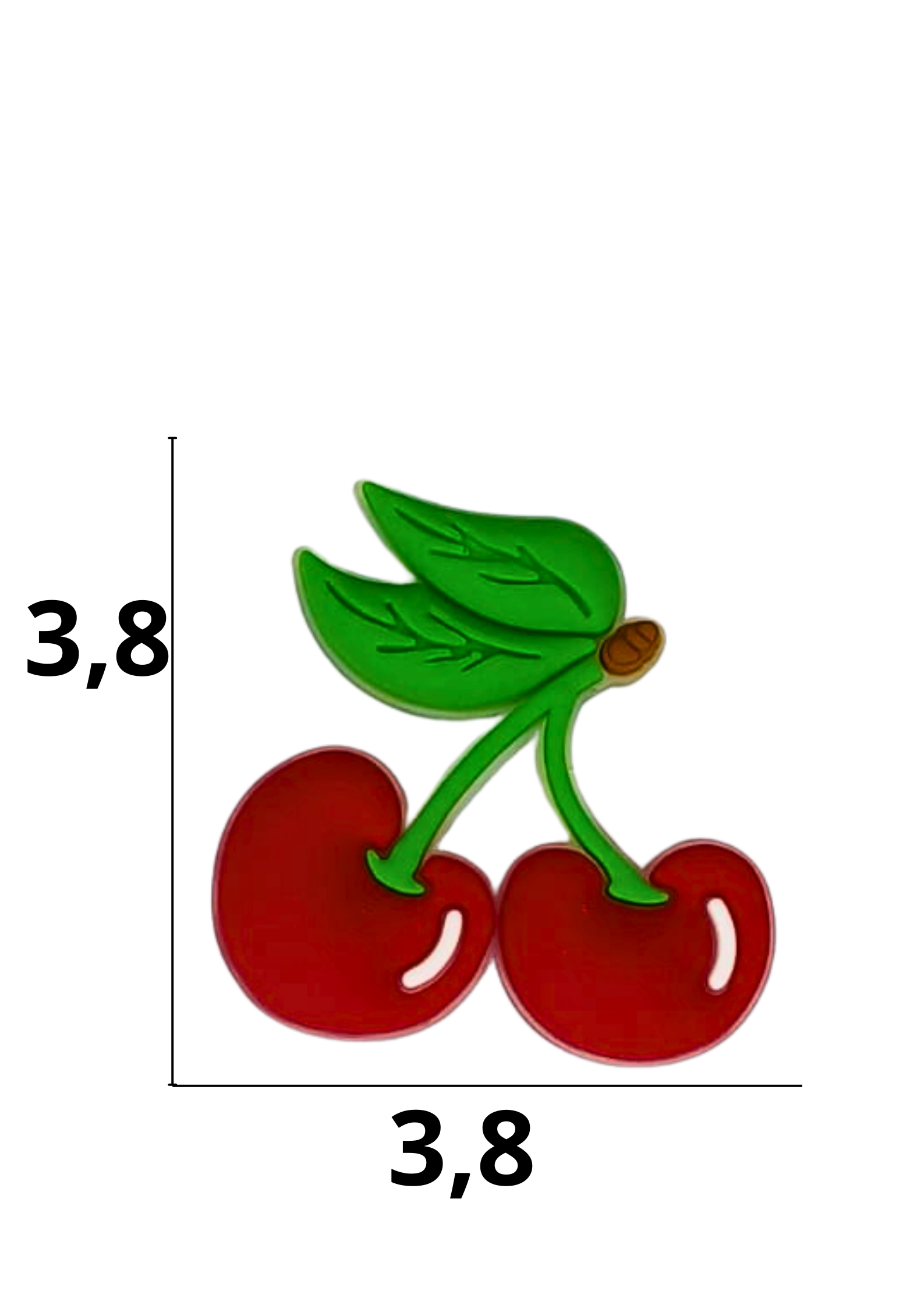 catálogo nacional (2).pdf - 2026-06-12T155524.756 Aplique emborrachado Cereja tamanho-M com 25 unidades - Imagem 1