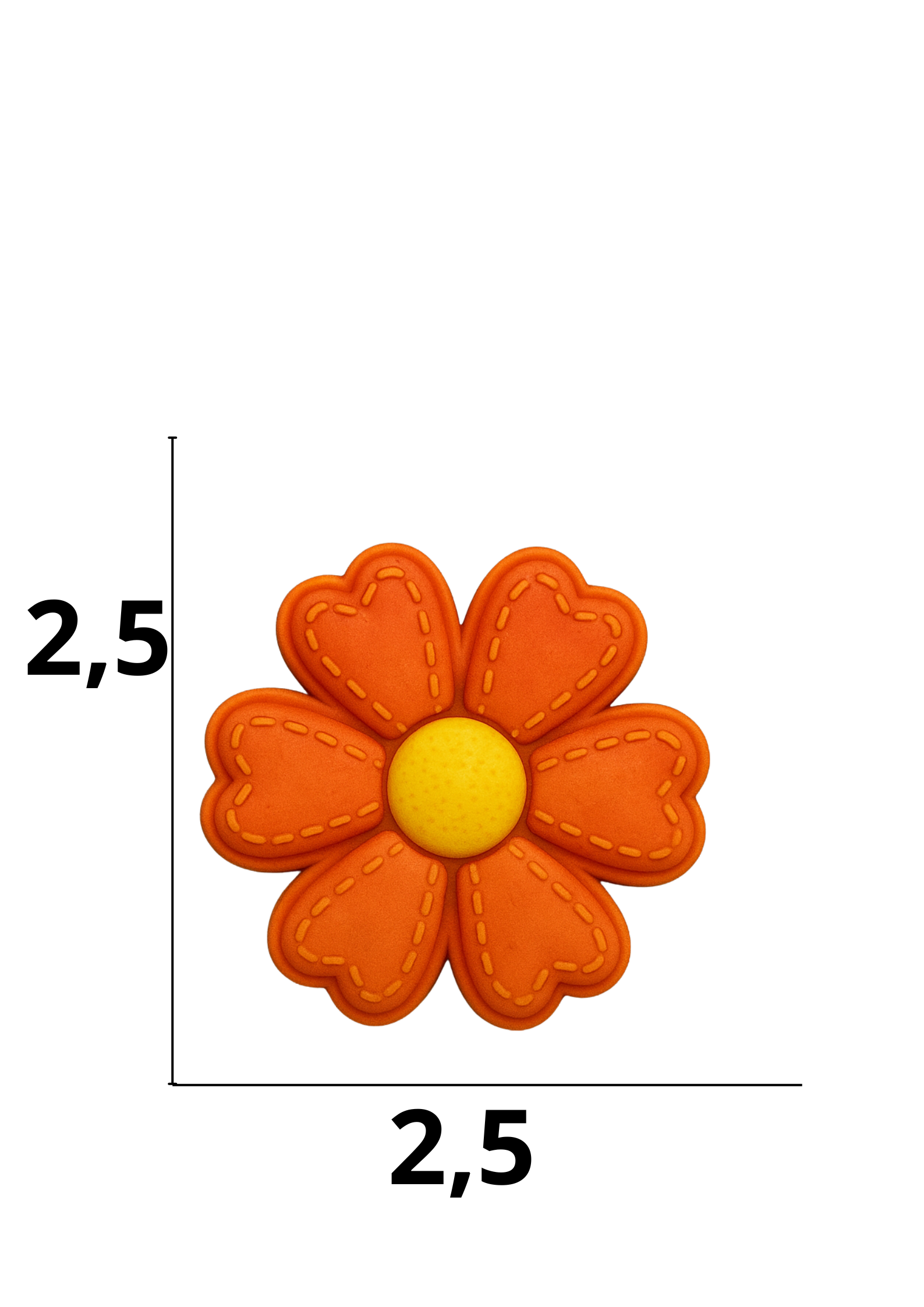 catálogo nacional (2).pdf (25) Aplique emborrachado de Flor tamanho-P com 25 unidades - Imagem 1