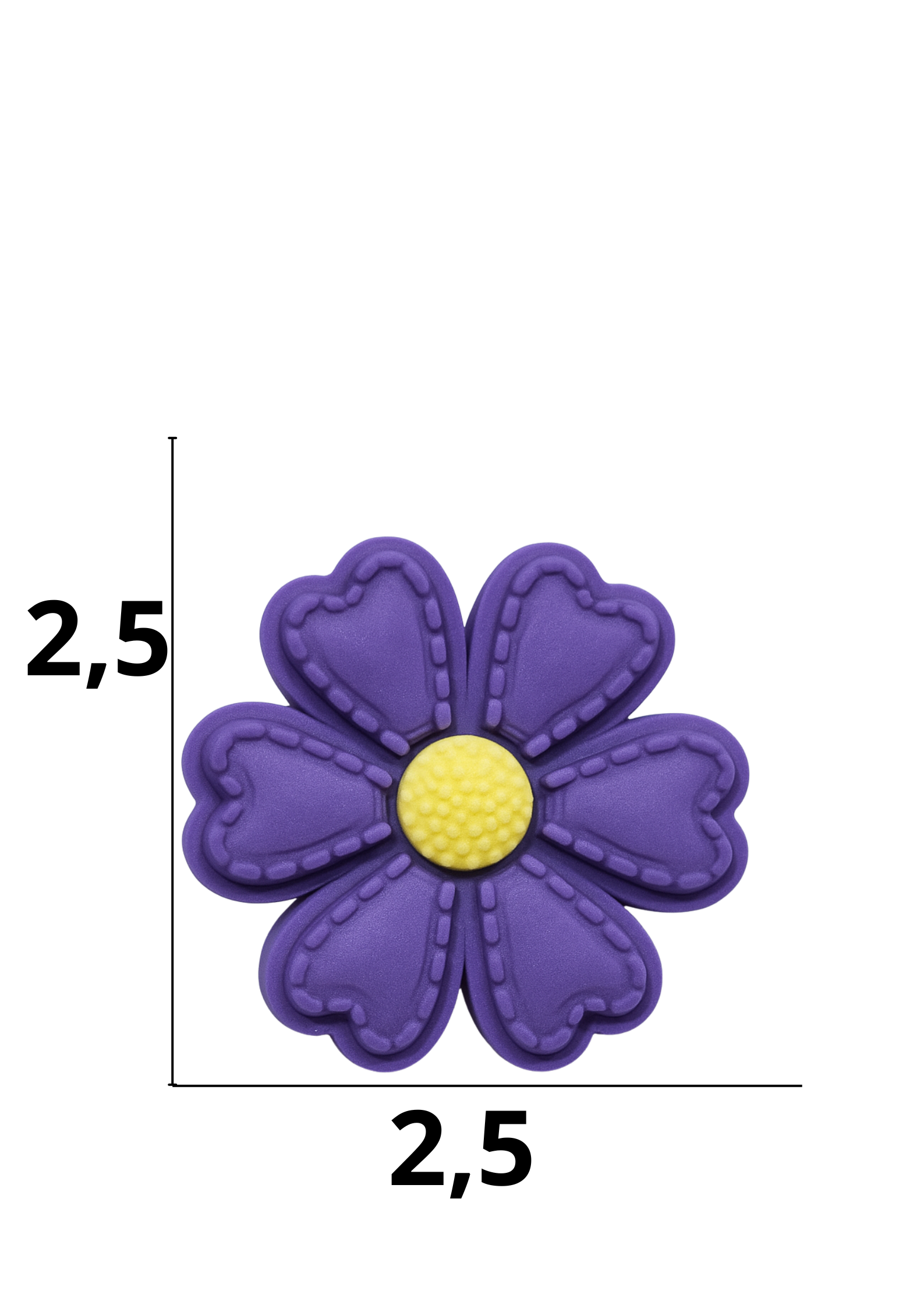 catálogo nacional (2).pdf (29) Aplique emborrachado de Flor tamanho-P com 25 unidades - Imagem 1