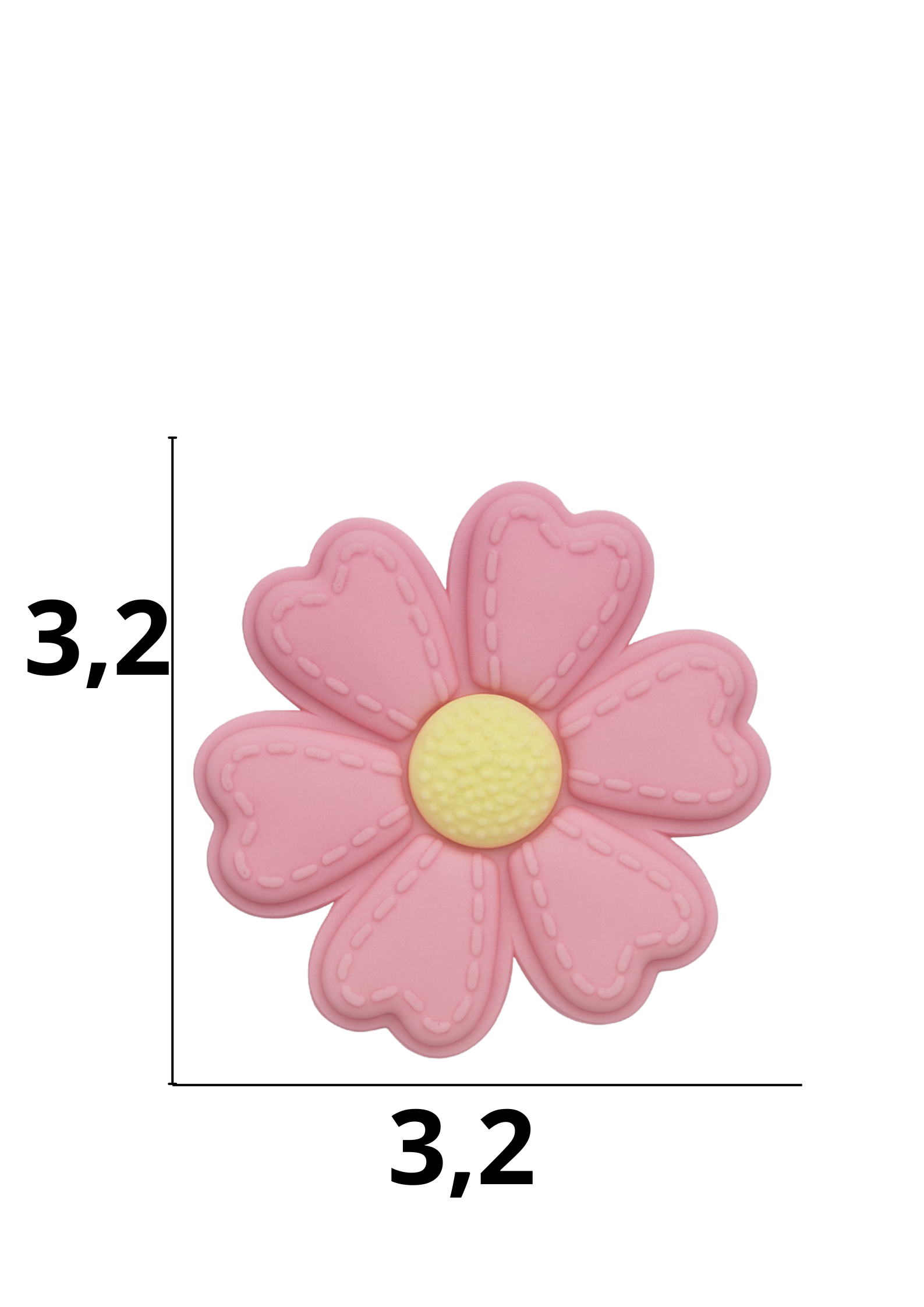 catálogo nacional (2).pdf (36) Aplique emborrachado de Flor tamanho-M com 25 unidades - Imagem 1