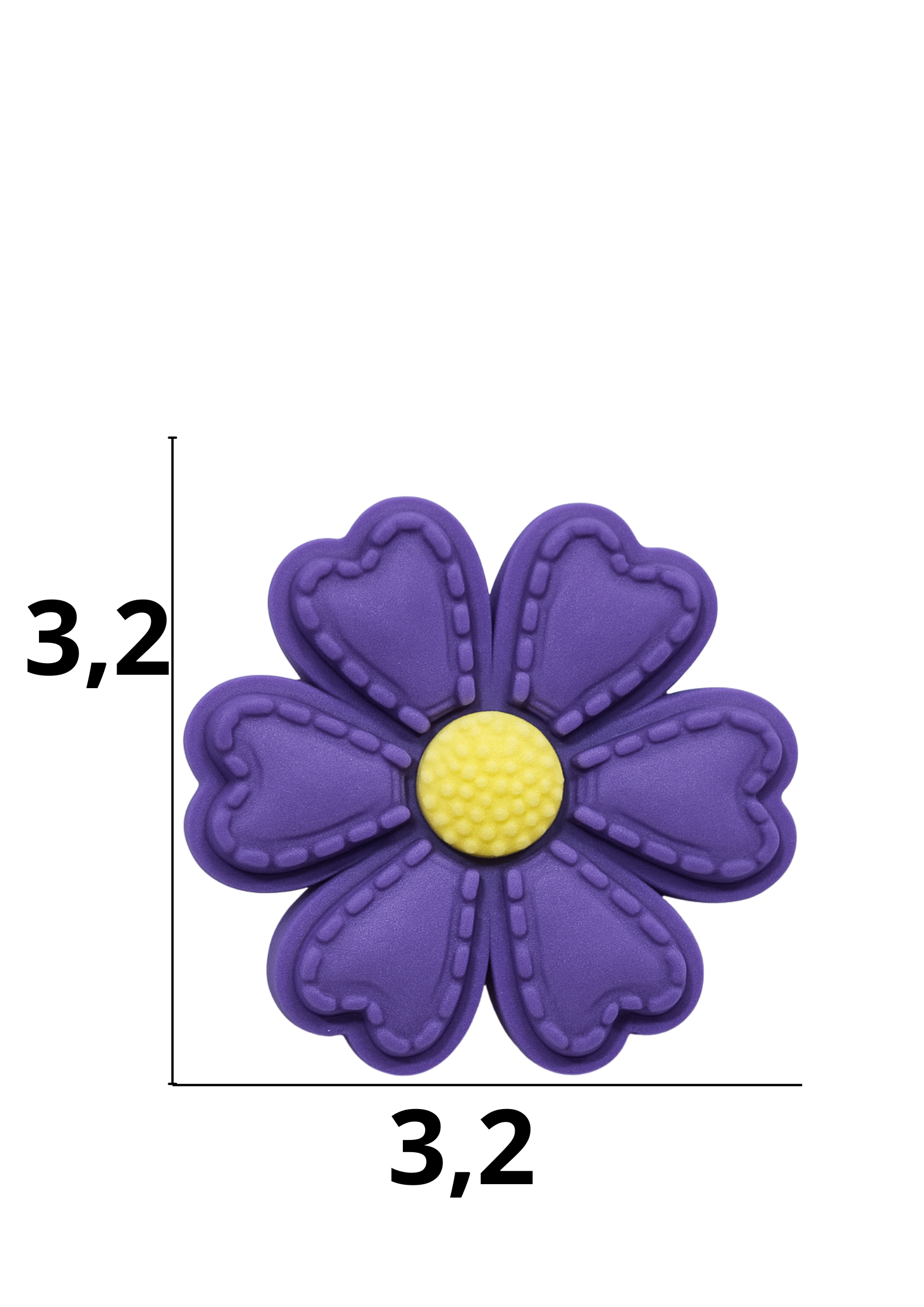 catálogo nacional (2).pdf (45) Aplique emborrachado de Flor tamanho-M com 25 unidades - Imagem 1
