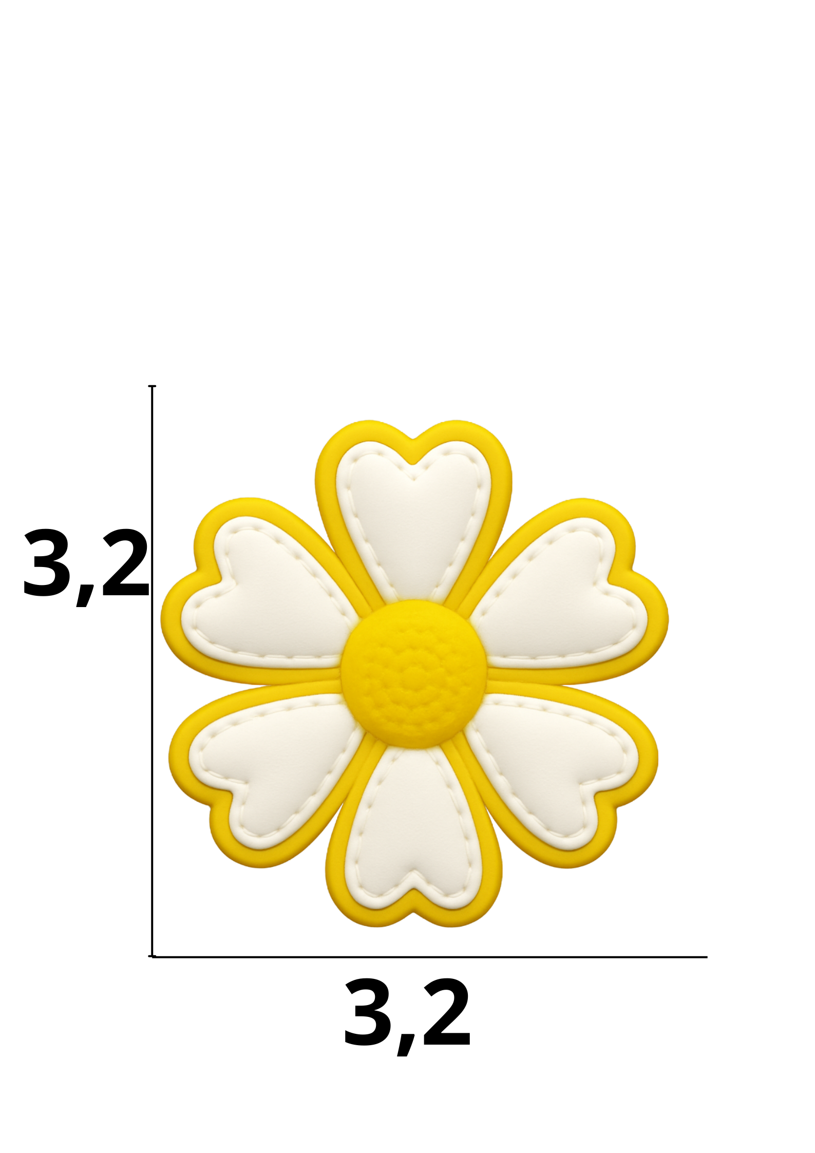 catálogo nacional (2).pdf (47) Aplique emborrachado de Flor tamanho-M com 25 unidades - Imagem 1