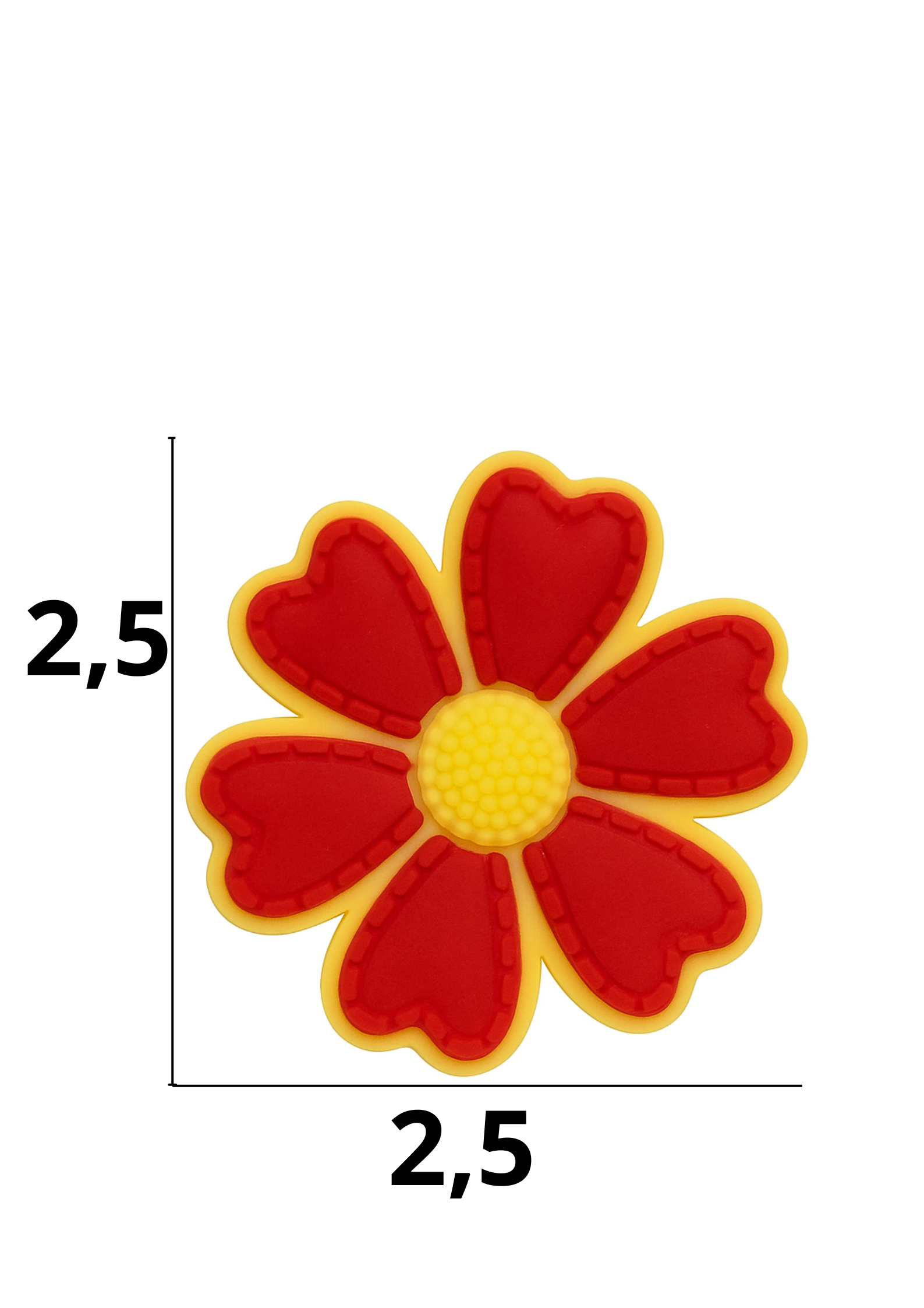 catálogo nacional (2).pdf (49) Aplique emborrachado de Flor tamanho-P com 25 unidades - Imagem 1