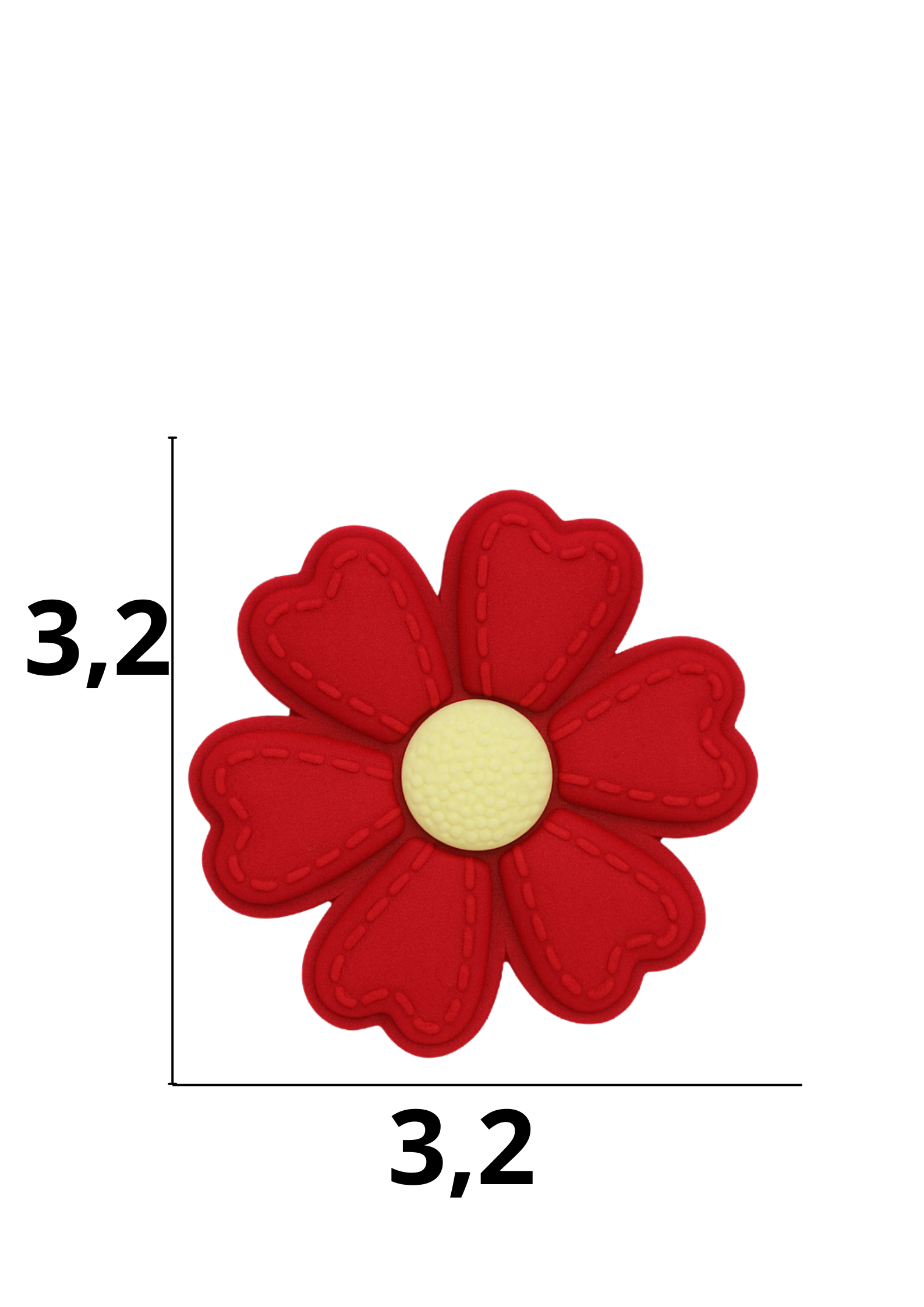 catálogo nacional (2).pdf (53) Aplique emborrachado de Flor tamanho-M com 25 unidades - Imagem 1