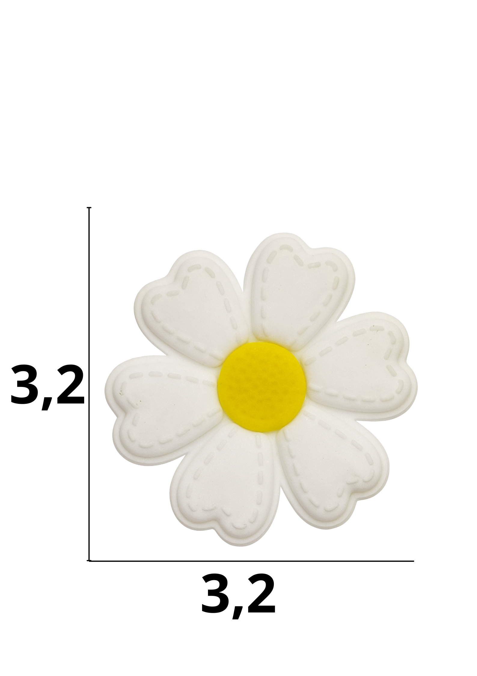 catálogo nacional (2).pdf (6) Aplique emborrachado de Flor tamanho-M com 25 unidades - Imagem 1