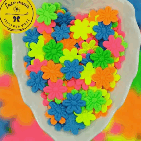 Flores prensadas  pacote com 1000 unidades cartela 02