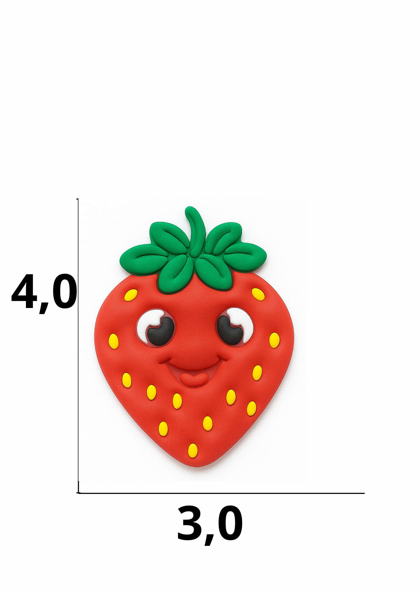 catálogo nacional (2).pdf (79) Aplique emborrachado Morango tamanho-M com 25 unidades - Imagem 1