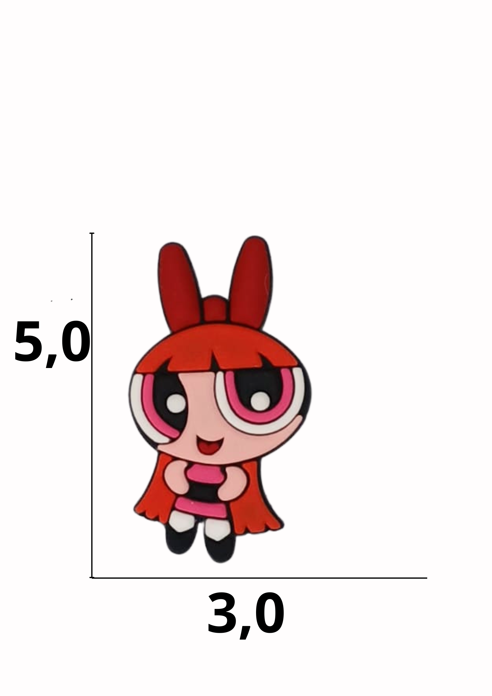 catálogo nacional (2).pdf (24) Aplique emborrachado menina super poderosa tamanho-M com 25 unidades - Imagem 1