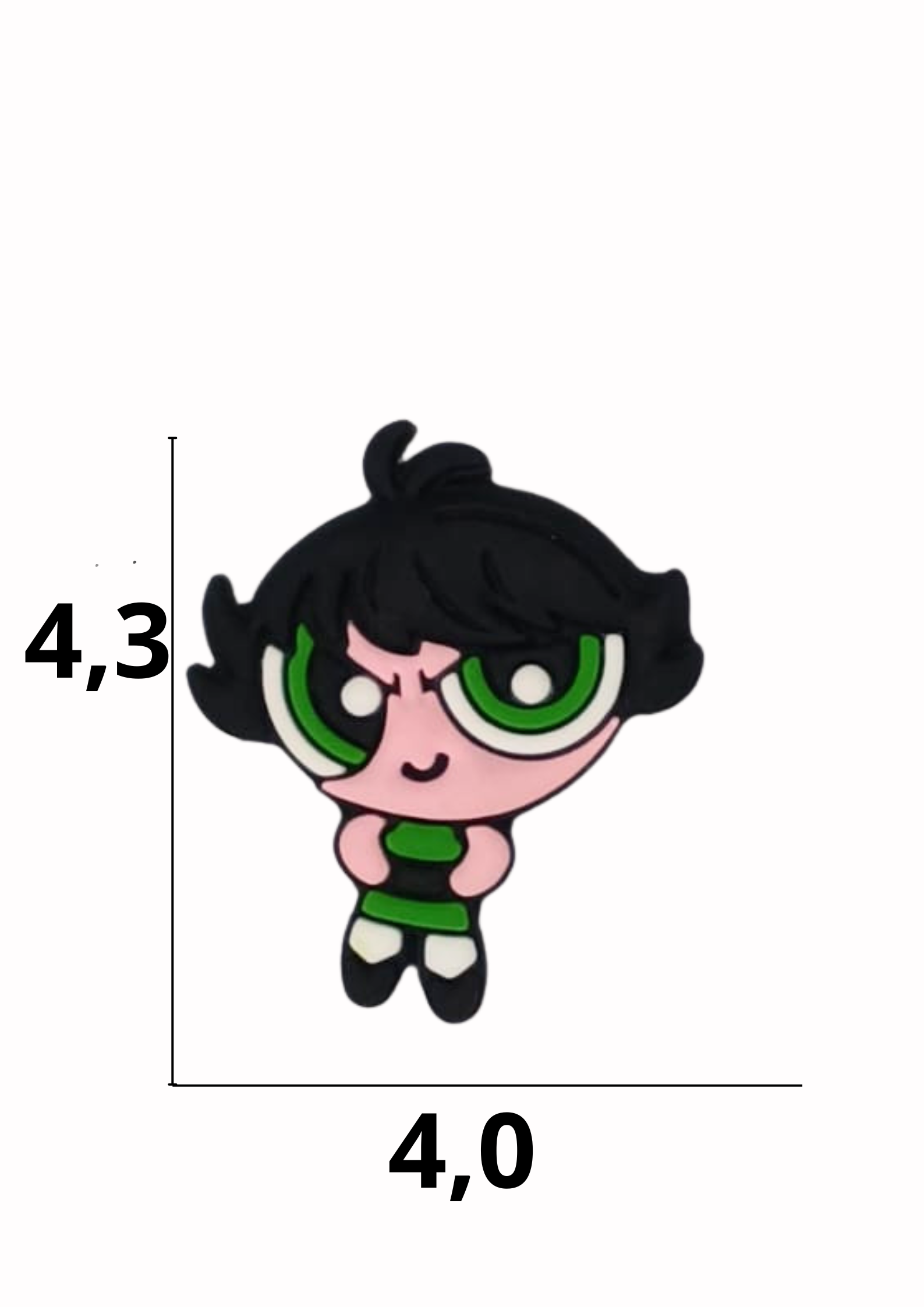 catálogo nacional (2).pdf (26) Aplique emborrachado menina super poderosa tamanho-M com 25 unidades - Imagem 1