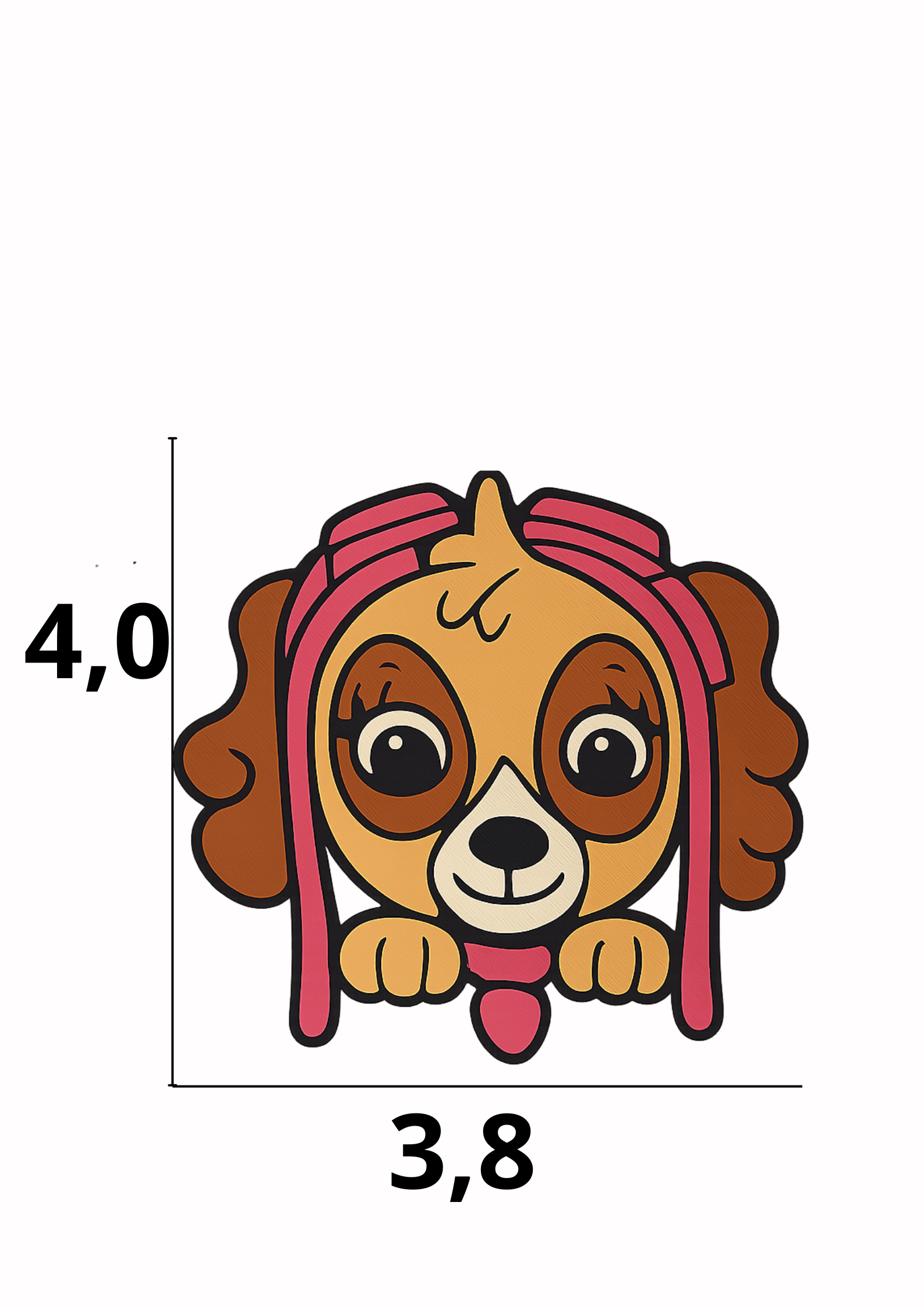 catálogo nacional (2).pdf (33) Aplique emborrachado patrulha canina Skye tamanho-M com 25 unidades - Imagem 1