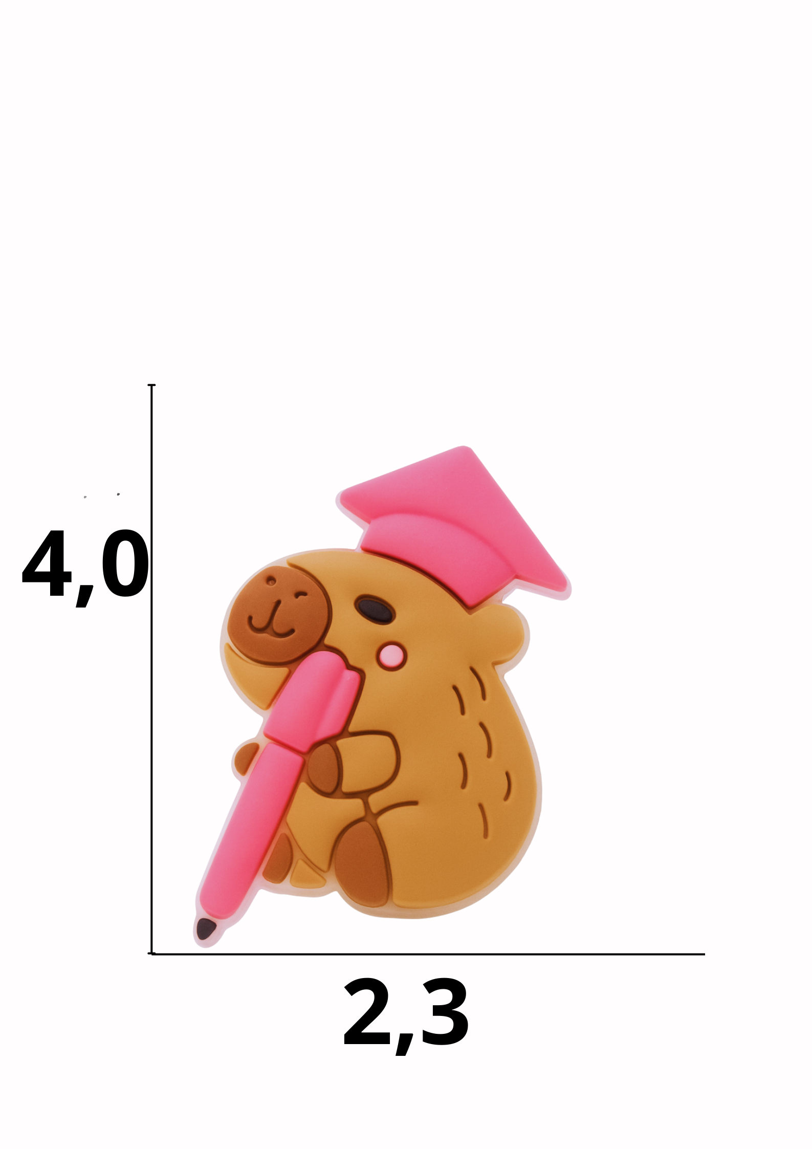 catálogo nacional (2).pdf (40) Aplique emborrachado Capivara tamanho-M com 25 unidades - Imagem 1