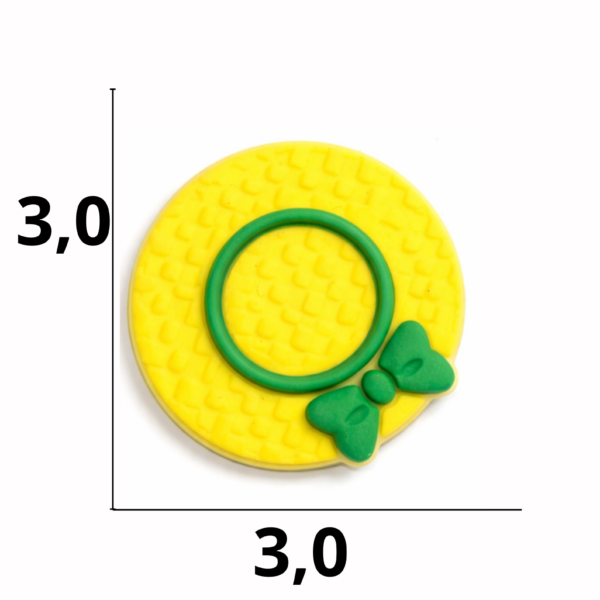 Aplique emborrachado Chapéu junino tamanho-M com 25 unidades