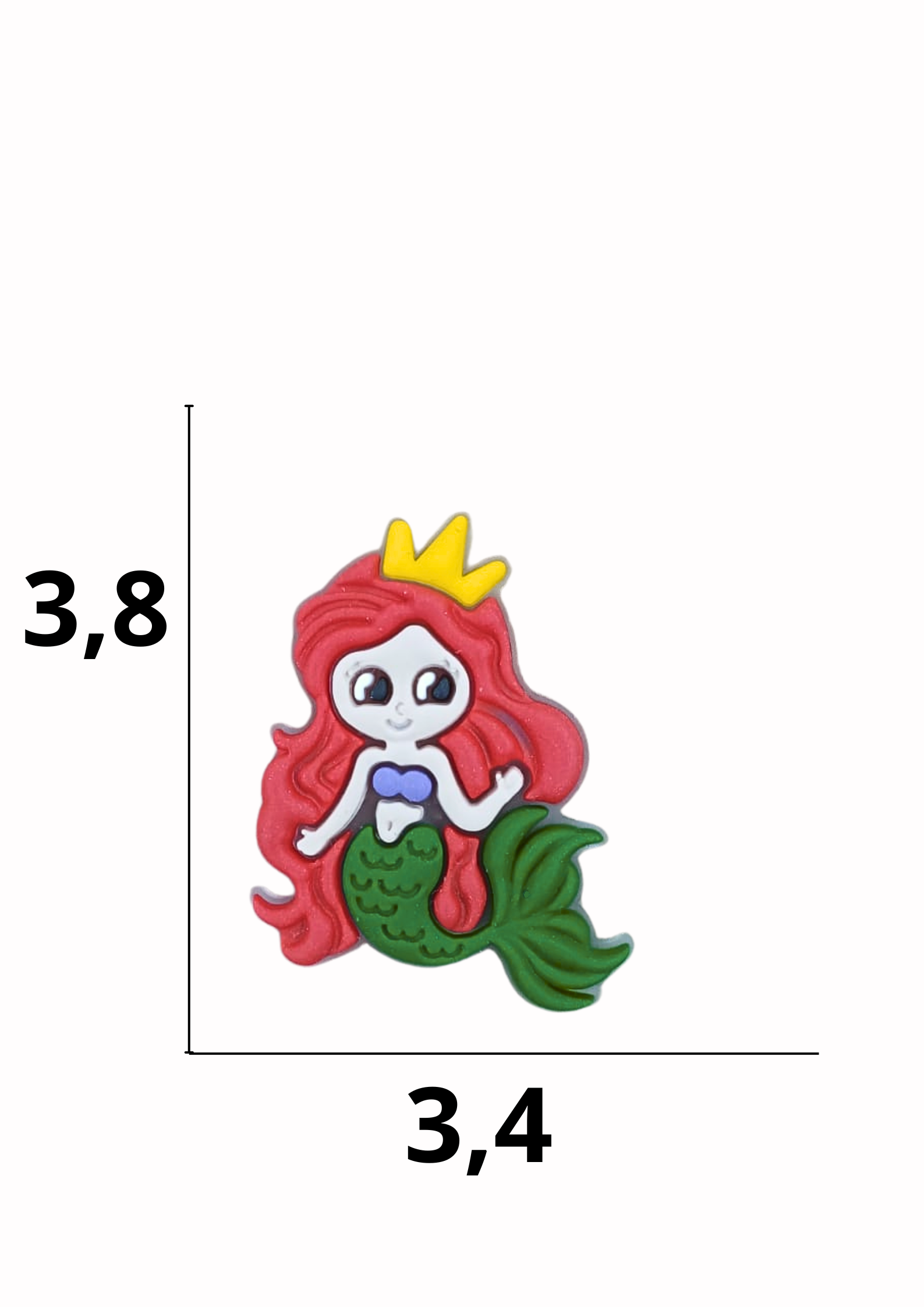 catálogo nacional (2).pdf - 2026-05-15T085414.167 Aplique emborrachado Princesa Ariel tamanho-M com 25 unidades - Imagem 1