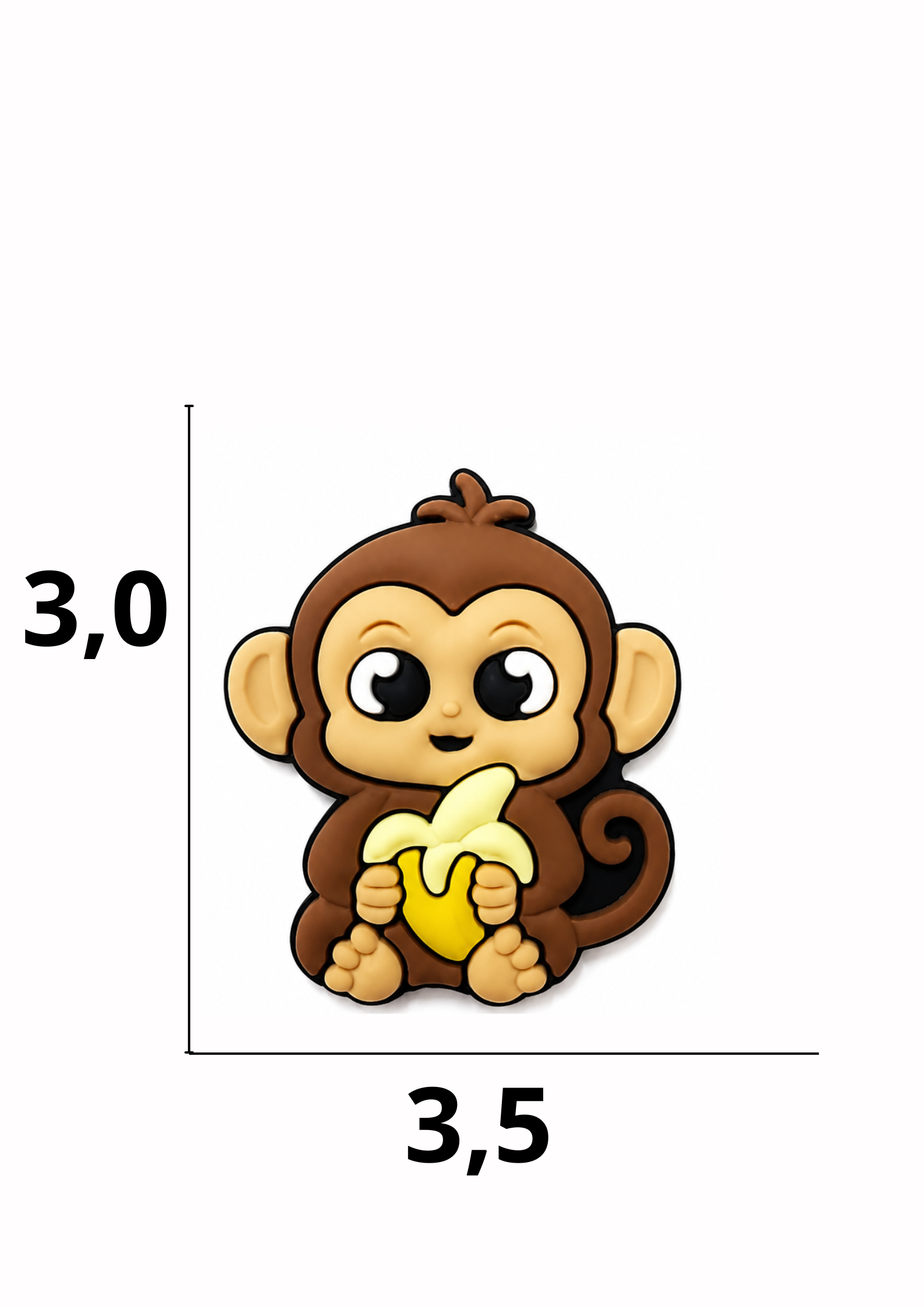catálogo nacional (2).pdf - 2026-06-16T094107.380 Aplique emborrachado Macaco tamanho-M com 25 unidades - Imagem 1