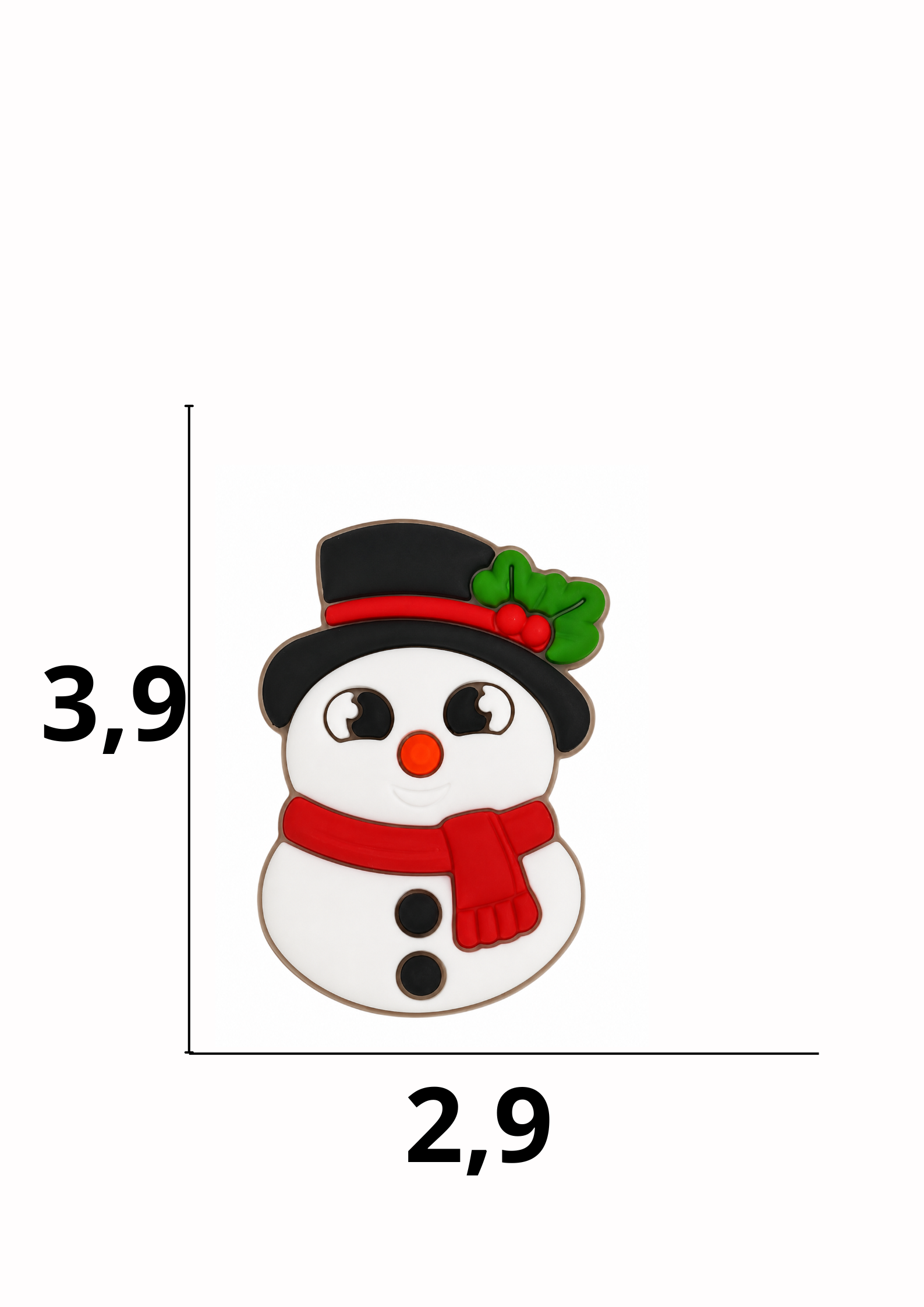 catálogo nacional (2).pdf - 2026-07-30T143518.100 Aplique emborrachado Boneco de Neve tamanho-M com 25 unidades - Imagem 1